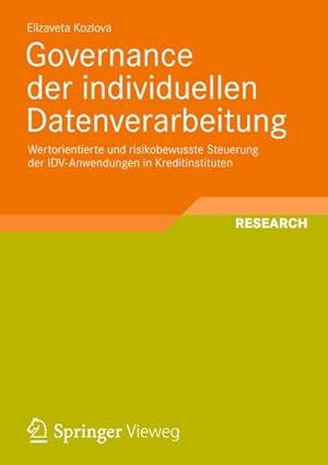 Seller image for Governance der individuellen Datenverarbeitung for sale by BuchWeltWeit Ludwig Meier e.K.