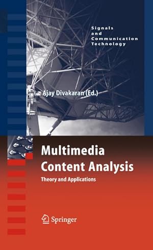 Image du vendeur pour Multimedia Content Analysis mis en vente par BuchWeltWeit Ludwig Meier e.K.