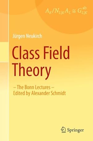 Image du vendeur pour Class Field Theory mis en vente par BuchWeltWeit Ludwig Meier e.K.