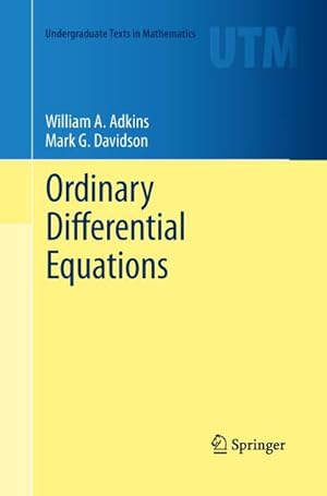 Image du vendeur pour Ordinary Differential Equations mis en vente par BuchWeltWeit Ludwig Meier e.K.