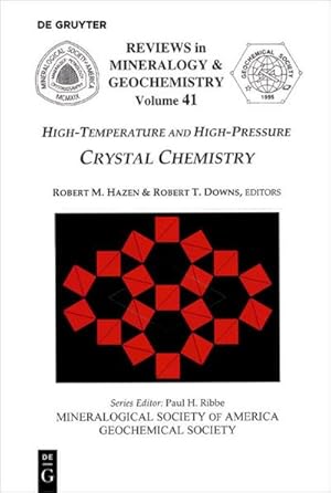 Imagen del vendedor de High-Temperature and High Pressure Crystal Chemistry a la venta por BuchWeltWeit Ludwig Meier e.K.