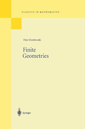 Seller image for Finite Geometries for sale by BuchWeltWeit Ludwig Meier e.K.