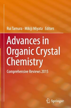 Seller image for Advances in Organic Crystal Chemistry for sale by BuchWeltWeit Ludwig Meier e.K.
