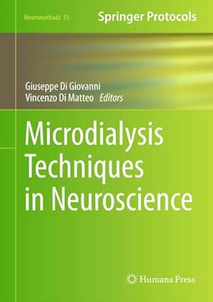 Seller image for Microdialysis Techniques in Neuroscience for sale by BuchWeltWeit Ludwig Meier e.K.
