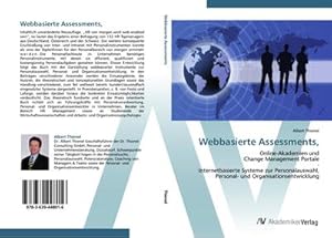 Seller image for Webbasierte Assessments for sale by BuchWeltWeit Ludwig Meier e.K.