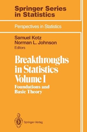 Immagine del venditore per Breakthroughs in Statistics venduto da BuchWeltWeit Ludwig Meier e.K.