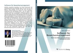 Imagen del vendedor de Software fr Bewerbermanagement a la venta por BuchWeltWeit Ludwig Meier e.K.
