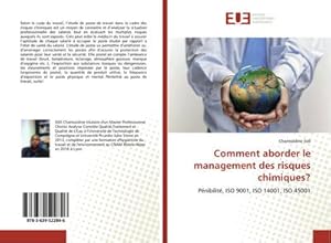 Imagen del vendedor de Comment aborder le management des risques chimiques? a la venta por BuchWeltWeit Ludwig Meier e.K.