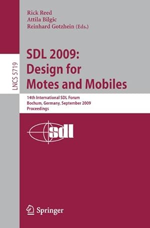 Seller image for SDL 2009: Design for Motes and Mobiles for sale by BuchWeltWeit Ludwig Meier e.K.