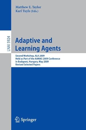 Seller image for Adaptive Learning Agents for sale by BuchWeltWeit Ludwig Meier e.K.