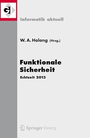 Seller image for Funktionale Sicherheit for sale by BuchWeltWeit Ludwig Meier e.K.