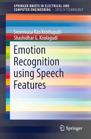 Imagen del vendedor de Emotion Recognition using Speech Features a la venta por BuchWeltWeit Ludwig Meier e.K.