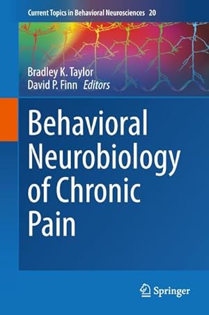 Immagine del venditore per Behavioral Neurobiology of Chronic Pain venduto da BuchWeltWeit Ludwig Meier e.K.