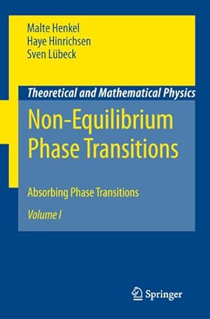 Bild des Verkufers fr Non-Equilibrium Phase Transitions zum Verkauf von BuchWeltWeit Ludwig Meier e.K.