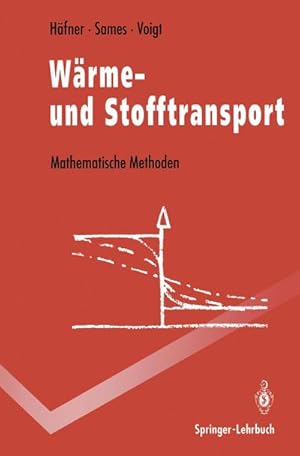 Bild des Verkufers fr Wrme- und Stofftransport zum Verkauf von BuchWeltWeit Ludwig Meier e.K.