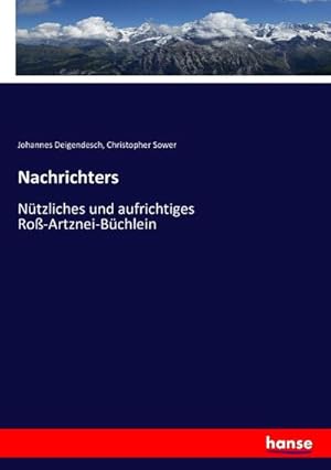 Seller image for Nachrichters for sale by BuchWeltWeit Ludwig Meier e.K.