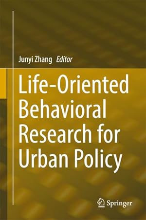 Seller image for Life-Oriented Behavioral Research for Urban Policy for sale by BuchWeltWeit Ludwig Meier e.K.