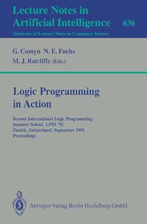 Bild des Verkufers fr Logic Programming in Action zum Verkauf von BuchWeltWeit Ludwig Meier e.K.