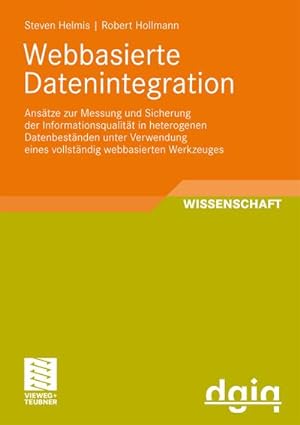 Bild des Verkufers fr Webbasierte Datenintegration zum Verkauf von BuchWeltWeit Ludwig Meier e.K.