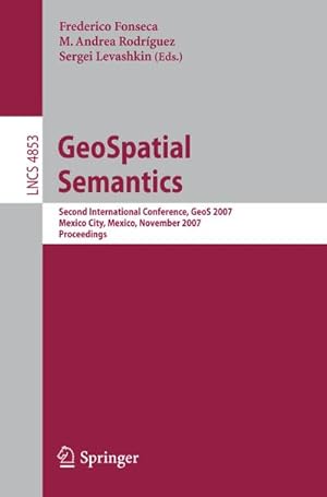 Seller image for GeoSpatial Semantics for sale by BuchWeltWeit Ludwig Meier e.K.