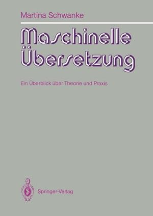 Bild des Verkufers fr Maschinelle bersetzung zum Verkauf von BuchWeltWeit Ludwig Meier e.K.