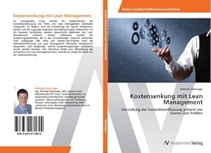 Bild des Verkufers fr Kostensenkung mit Lean Management zum Verkauf von BuchWeltWeit Ludwig Meier e.K.