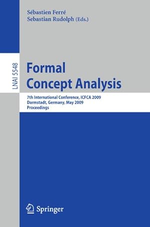 Image du vendeur pour Formal Concept Analysis mis en vente par BuchWeltWeit Ludwig Meier e.K.