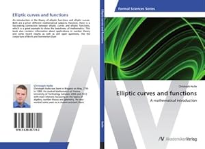 Seller image for Elliptic curves and functions for sale by BuchWeltWeit Ludwig Meier e.K.