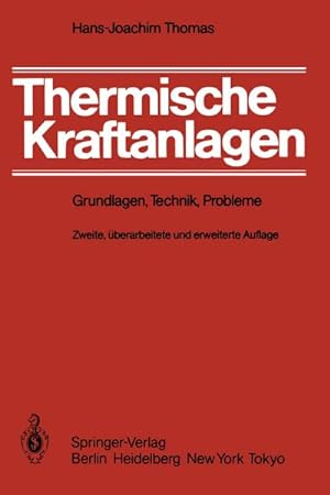 Immagine del venditore per Thermische Kraftanlagen venduto da BuchWeltWeit Ludwig Meier e.K.