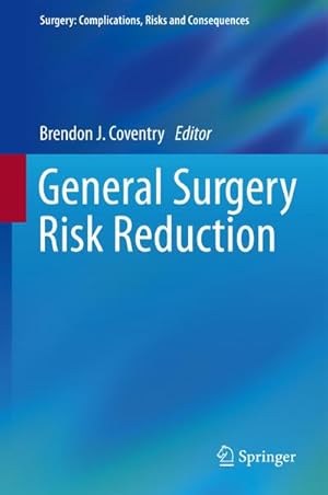 Seller image for General Surgery Risk Reduction for sale by BuchWeltWeit Ludwig Meier e.K.