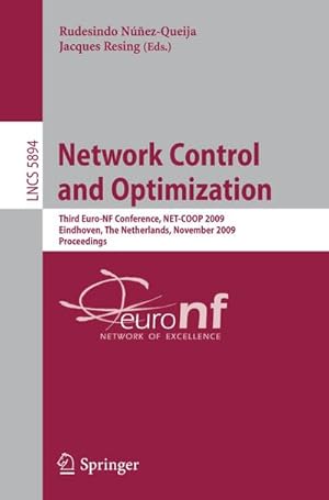 Immagine del venditore per Network Control and Optimization venduto da BuchWeltWeit Ludwig Meier e.K.