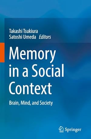 Seller image for Memory in a Social Context for sale by BuchWeltWeit Ludwig Meier e.K.