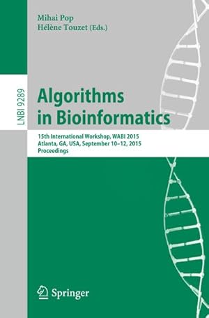 Seller image for Algorithms in Bioinformatics for sale by BuchWeltWeit Ludwig Meier e.K.