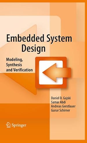 Imagen del vendedor de Embedded System Design a la venta por BuchWeltWeit Ludwig Meier e.K.