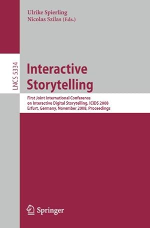 Seller image for Interactive Storytelling for sale by BuchWeltWeit Ludwig Meier e.K.