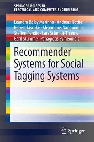 Imagen del vendedor de Recommender Systems for Social Tagging Systems a la venta por BuchWeltWeit Ludwig Meier e.K.