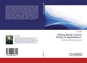 Bild des Verkufers fr Sliding Mode Control Theory & Applications zum Verkauf von BuchWeltWeit Ludwig Meier e.K.