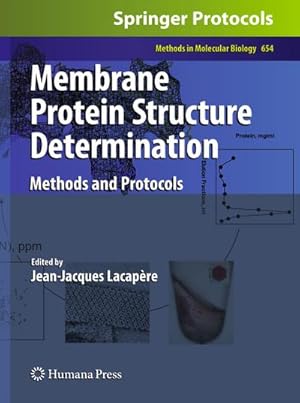 Bild des Verkufers fr Membrane Protein Structure Determination zum Verkauf von BuchWeltWeit Ludwig Meier e.K.