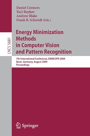 Seller image for Energy Minimization Methods in Computer Vision and Pattern Recognition for sale by BuchWeltWeit Ludwig Meier e.K.