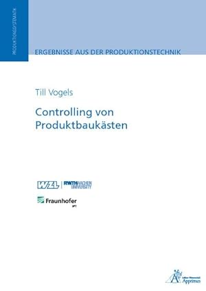 Imagen del vendedor de Controlling von Produktbauksten a la venta por BuchWeltWeit Ludwig Meier e.K.