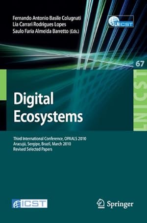 Seller image for Digital Eco-Systems for sale by BuchWeltWeit Ludwig Meier e.K.