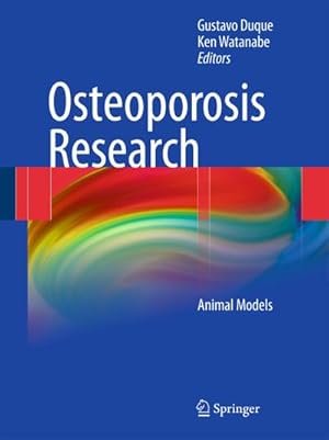 Bild des Verkufers fr Osteoporosis Research zum Verkauf von BuchWeltWeit Ludwig Meier e.K.