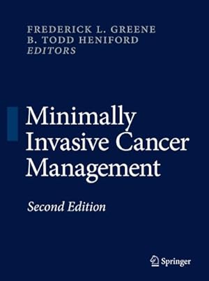 Bild des Verkufers fr Minimally Invasive Cancer Management zum Verkauf von BuchWeltWeit Ludwig Meier e.K.