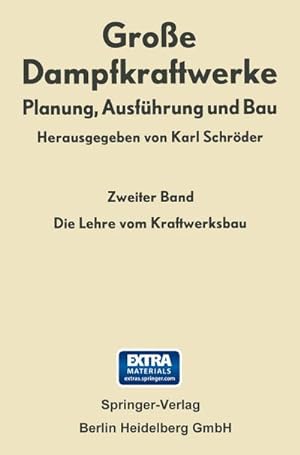 Seller image for Die Lehre vom Kraftwerksbau for sale by BuchWeltWeit Ludwig Meier e.K.