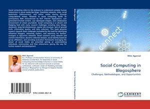 Seller image for Social Computing in Blogosphere for sale by BuchWeltWeit Ludwig Meier e.K.