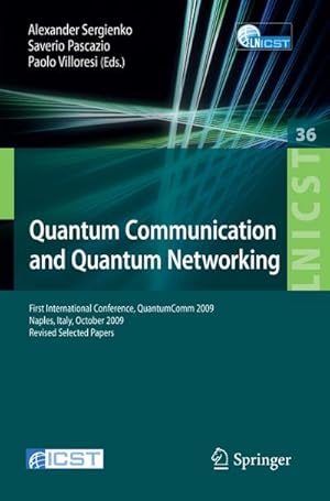 Bild des Verkufers fr Quantum Communication and Quantum Networking zum Verkauf von BuchWeltWeit Ludwig Meier e.K.