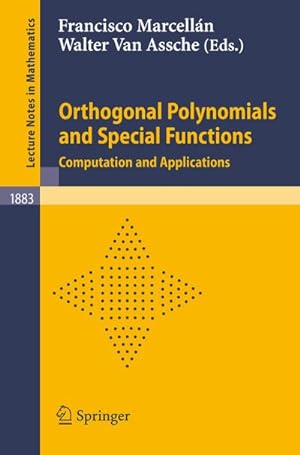 Imagen del vendedor de Orthogonal Polynomials and Special Functions a la venta por BuchWeltWeit Ludwig Meier e.K.