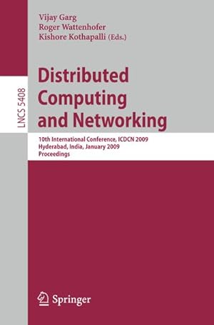 Immagine del venditore per Distributed Computing and Networking venduto da BuchWeltWeit Ludwig Meier e.K.