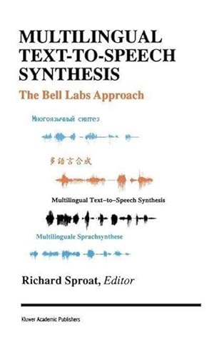 Seller image for Multilingual Text-to-Speech Synthesis for sale by BuchWeltWeit Ludwig Meier e.K.