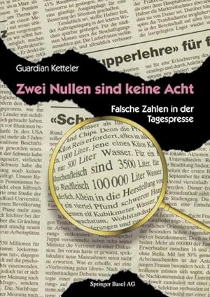 Imagen del vendedor de Zwei Nullen sind keine Acht a la venta por BuchWeltWeit Ludwig Meier e.K.